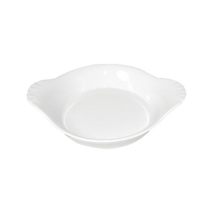 6x Olympia W433 47 (H) x 220 (W) x 177 (D) mm Round Eared Dishes Crockery